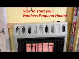 Glo Warm Ventless Propane Heater