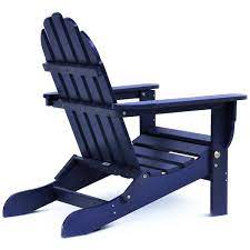 Durogreen Icon Navy Non Folding Plastic Adirondack Chair
