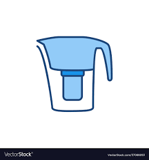Pitcher Water Filter Concept Colored