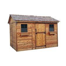 Red Cedar Garden Shed