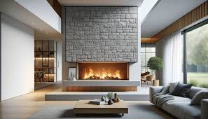 How To Update A 1970s Stone Fireplace