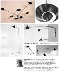 Industrial Storm Serge Mouille Lighting