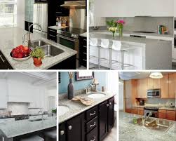 Black White Countertops For A