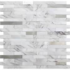 Apollo Tile Stack White And Silver 11 6