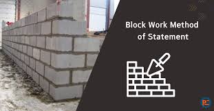 Block Work Method Statement Planning