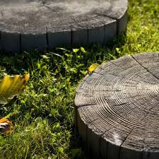 Wood Effect Stepping Stones Forward