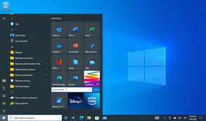 Start Menu In Windows 10 And Windows 11