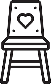 Line Icon For Eating Chair 12945084