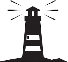 Coastal Light House Vector Icon Design