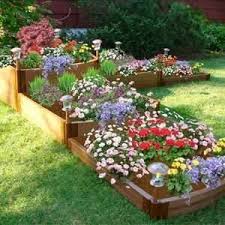 Diy Raised Garden Small Flower Gardens