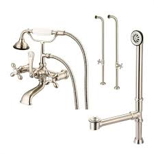 Clawfoot Tub Faucet Supply Line Kit
