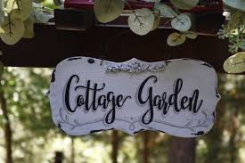Garden Sign Personalized Garden Sign