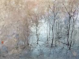 Gold Paintings Inspired By The Brain