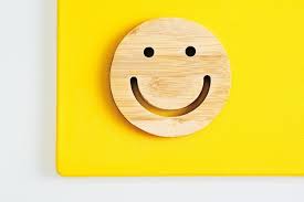 Yellow Background Smiley Emoji Happy Face