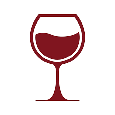 Glass Of Wine Vector Icon Design Winery