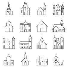 100 000 Church Icon Vector Images