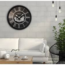 Oversized Roman Numeral Vintage Wall