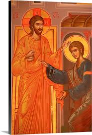 Greek Orthodox Icon Depicting Christ