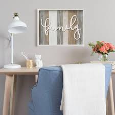 Stratton Home Decor Rustic Family Wood Wall Decor Multi