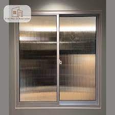 Fluted Glass Sliding Window Yi Ki