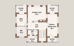 Rublev Chalet Project Floor Plan 1st