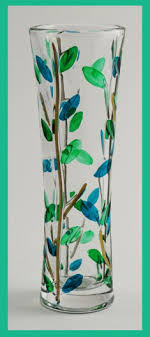 Murano Style Glass Vases Italian