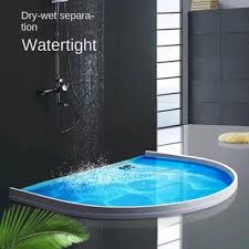 Bendable Shower Water Barrier