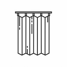 Shower Curtain Window Curtain Icon