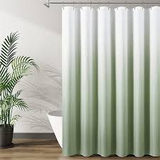 Sage Green Textured Fabric Shower
