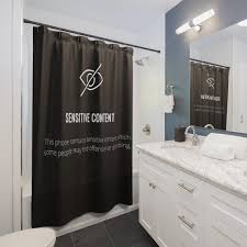 Homeristic Shower Curtain Artistic