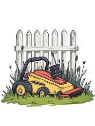 Picket Fence Garden And Lawn Mower