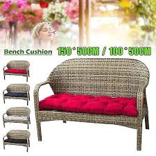 150cm Garden Bench Cushions Outdoor