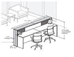 Reception Desk Dimensions