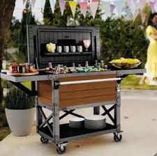 Keter Patio Cooler And Beverage Cart