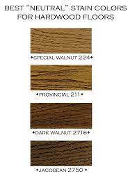 Wood Floor Stain Colors