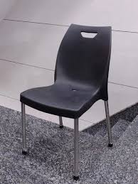 Brown Polyset Modern Plastic Chair For
