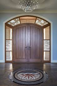 Front Entry Door With Stained Glass