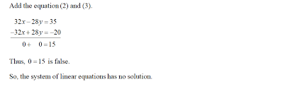 Solve The System Of Equations Using The