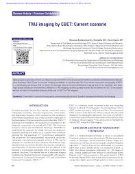 pdf tmj imaging by cbct cur scenario