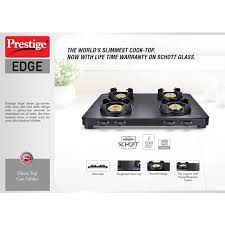 Prestige Edge Glass Top Gas Stove