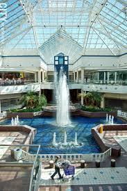 Vintage Mall Architecture Atrium