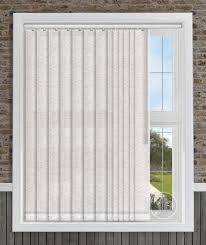 Bamboo White Vertical Blind Your
