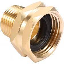 Brand Kbrotech Brass Garden Hose Adapter 3 4 Ght Female X 1 2 Npt Male Connector Ght To Npt Adapter Brass Fitting Brass Garden Hose To Pipe