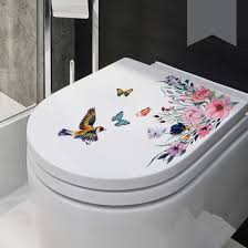 Diy Flowers Toilet Seat Beautiful