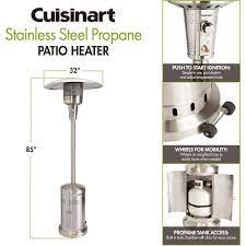 Cuisinart Propane Patio Heater Stainless Steel