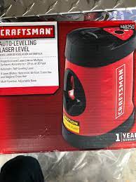 craftsman laser level new in box for