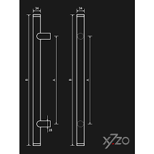 Door Handles Carbon Stainless Steel