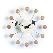 Nelson Ball Clock Natural Nova68 Com