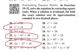 Oneclass Dextracting Square Roots In