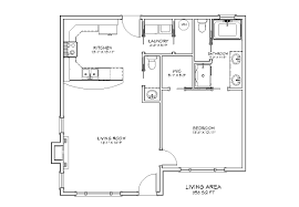 1 Bedroom 1 5 Bath Floor Plan